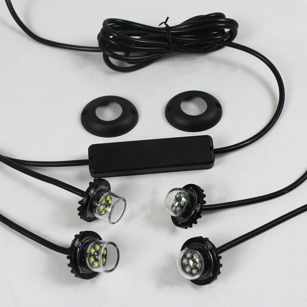 Hide-Away Strobe Grille Light